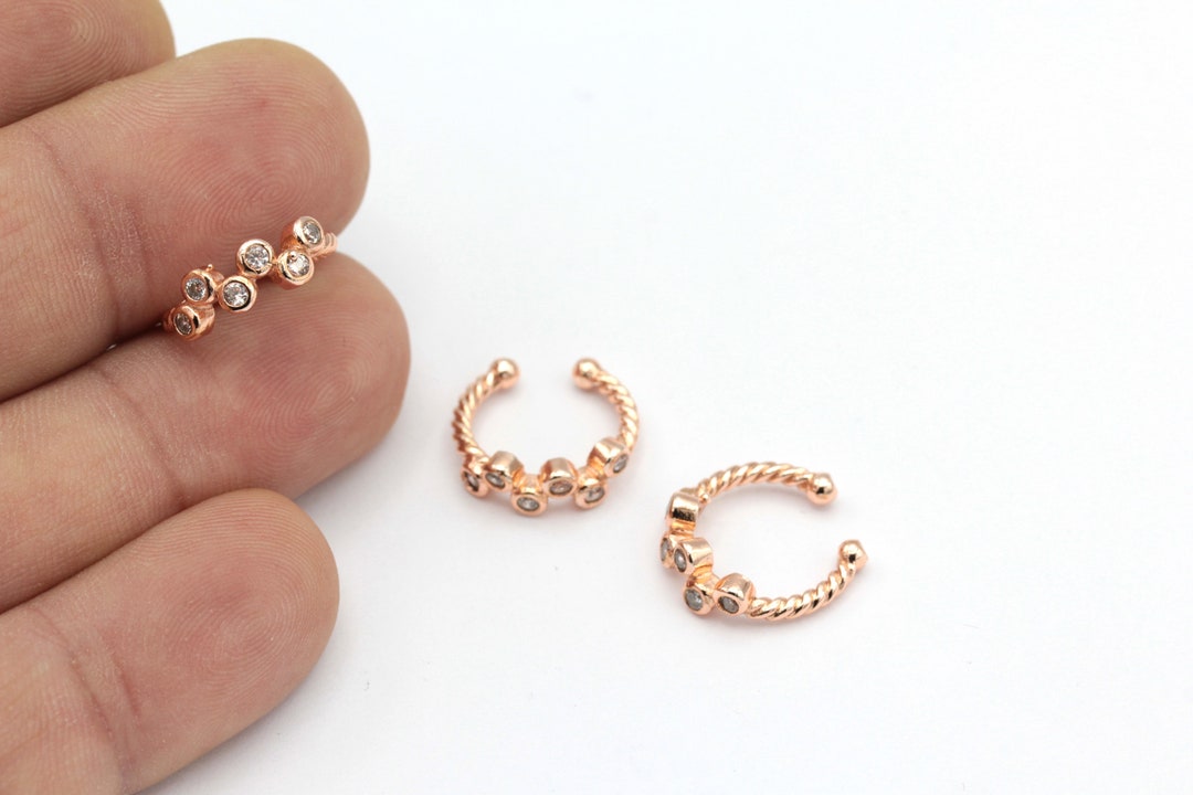 アクセサリー Scat Rose\" hoop pierce earcuff SE153s-RG-P.SAPP_8a1f6c08-ce2a