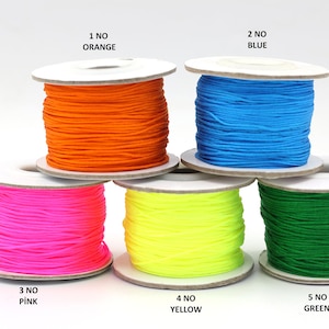 0.80mm Chinese Knot Nylon Cord for Shamballa Bracelet Macrame Beads Kumihimo String, Knitting String, Macrame String