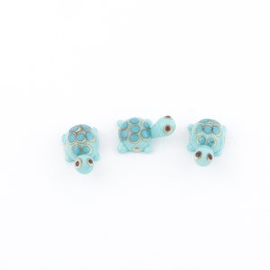 12x21mm Hand Made Murano Glass Turtle Beads, Murano Animal Beads, Turtle Murano Glass Charms, Murano Glass Findings, 1 Pcs, GEM-191