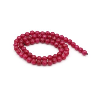 6mm Micro Faceted Natural Beads, Natural Stone Beads, Gemstone Round Beads, Beading Supplies, Bracelet Making, GEM-68