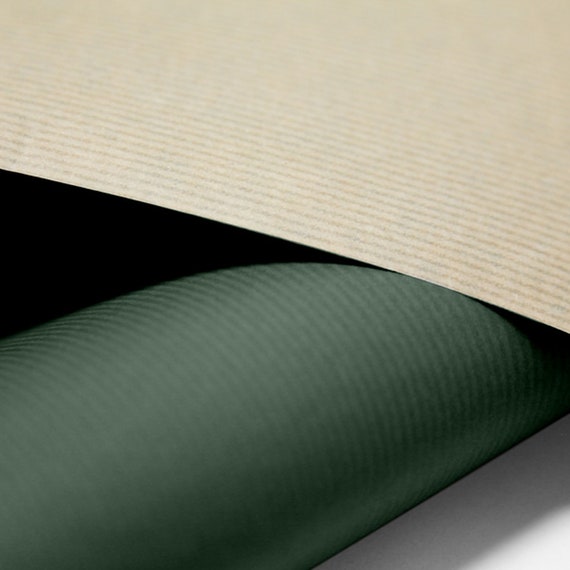 Wrapping Paper Dark Green Bulk 50m Roll Width 500mm