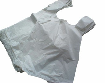 small plastic thank you bolsas