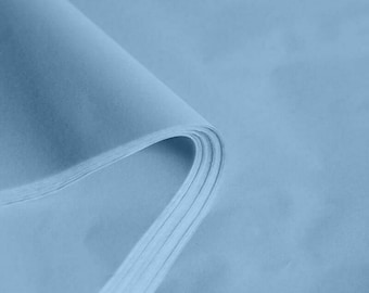 Baby Blue Acid-Free Tissue Paper 37.5cm x 50cm 16" x 20" 14gsm