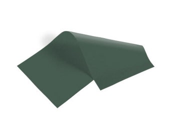 10 Sheet Pack Forest Green Luxury Tissue Paper 380 x 500mm 18gsm
