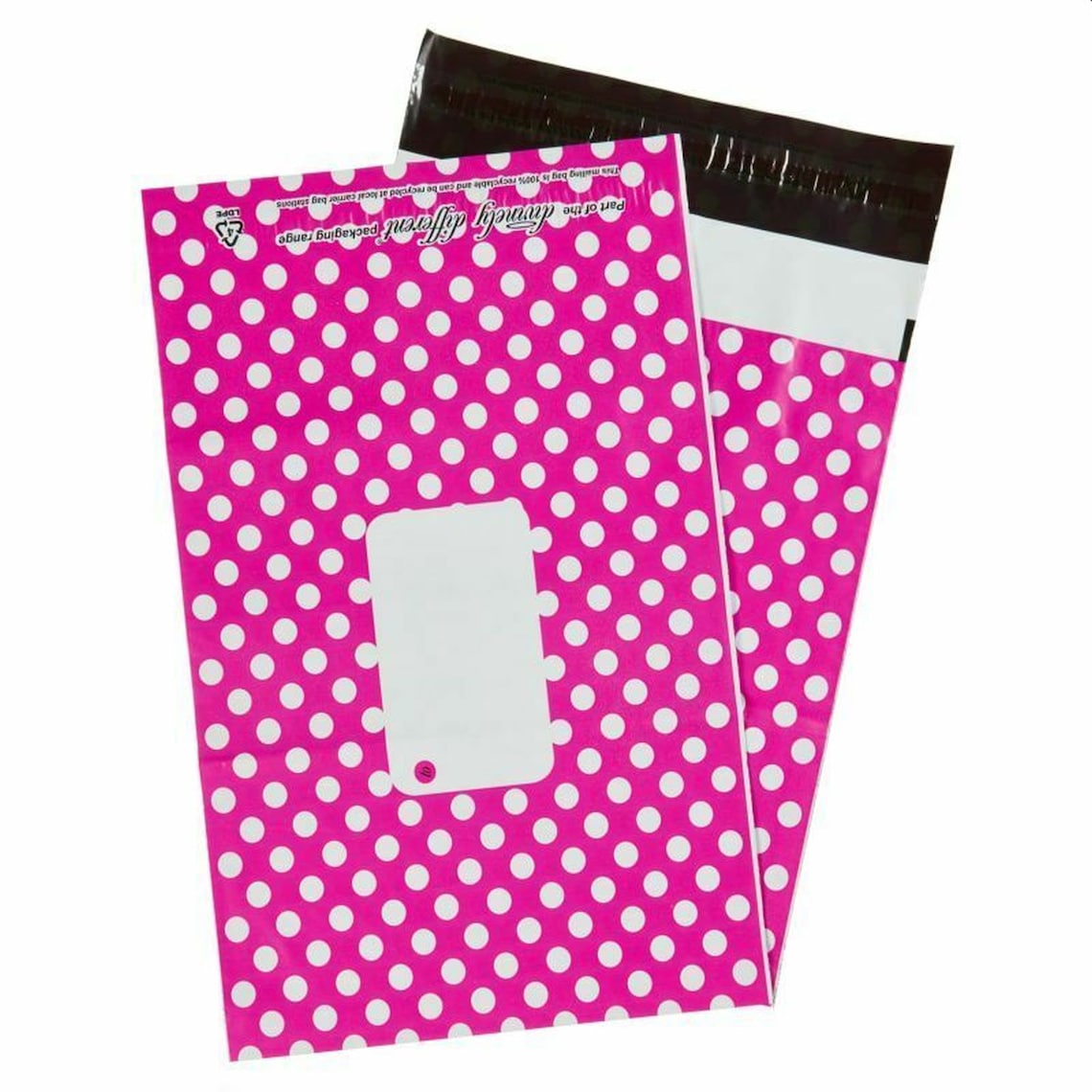 Hot Pink 6 x 9 Polka Dots Mailing Bags 162 x 230mm Etsy
