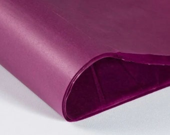 Burgundy Tissue Paper 500 x 750mm 14gsm 