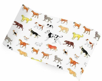 Mans Best Friend Printed Tissue Paper 20 x 30" 500 x 750mm 18gsm