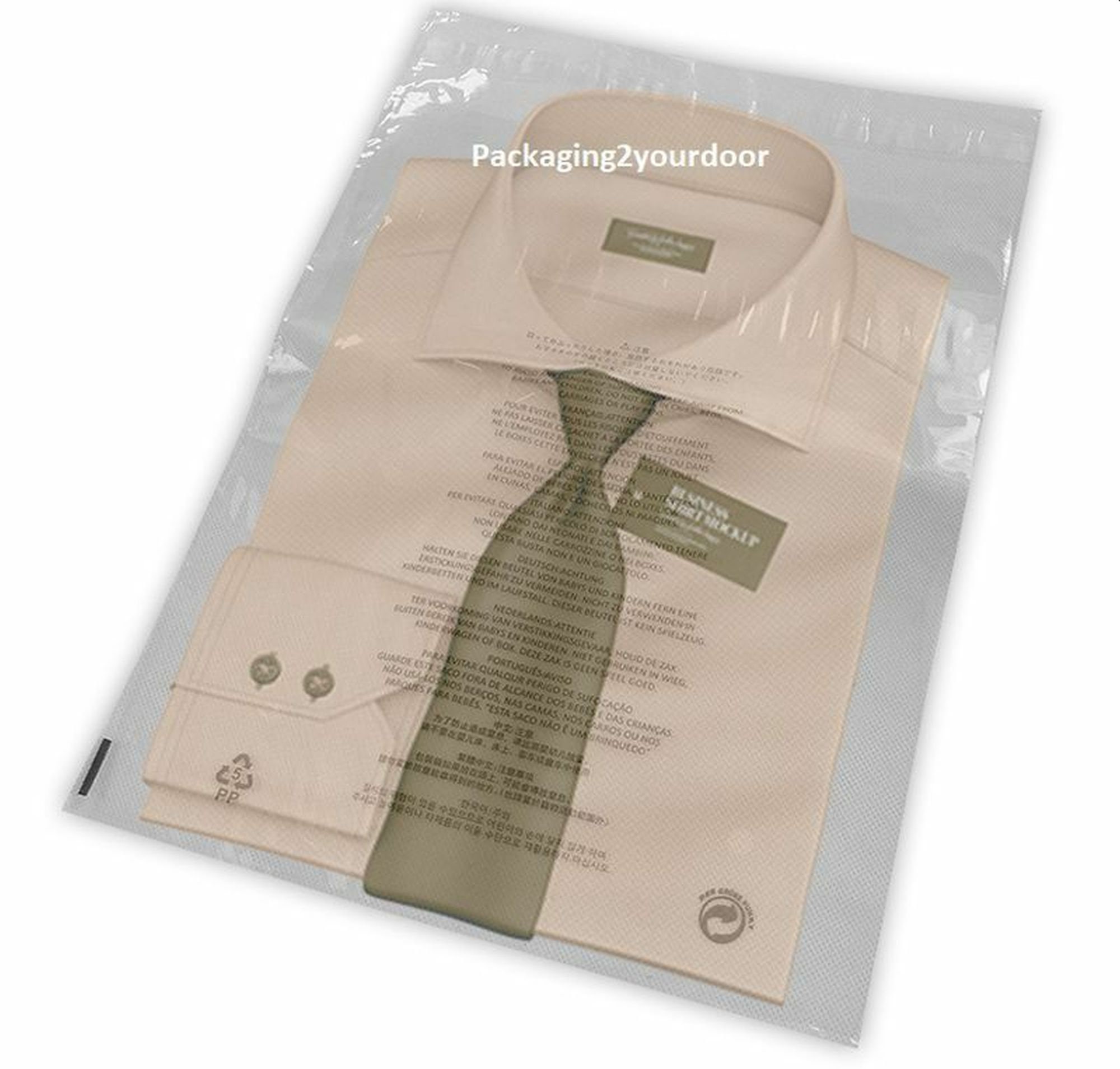 12 X 14.5 305 X 370mm Clear Tshirt Garment Bags Etsy UK