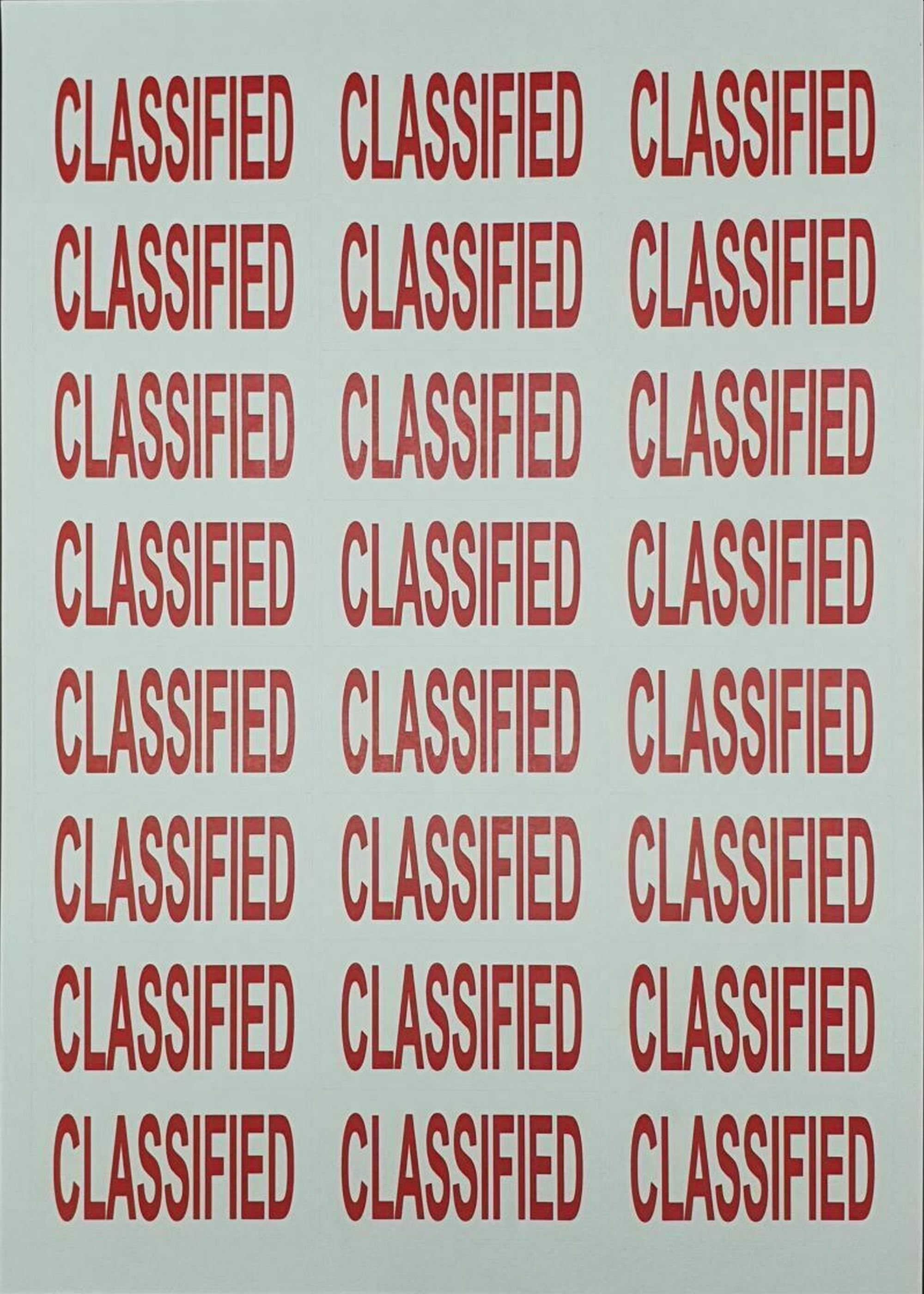 Classified A4 Sheets Labels 64mm Wide x 34mm High - Etsy.de
