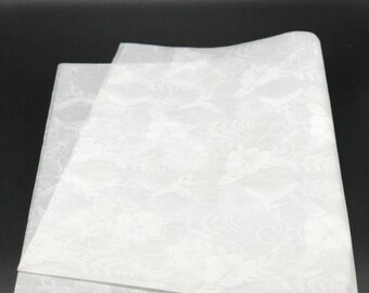 White/Cream Paper With White Hummingbird Tissue Paper 500mm x 700mm