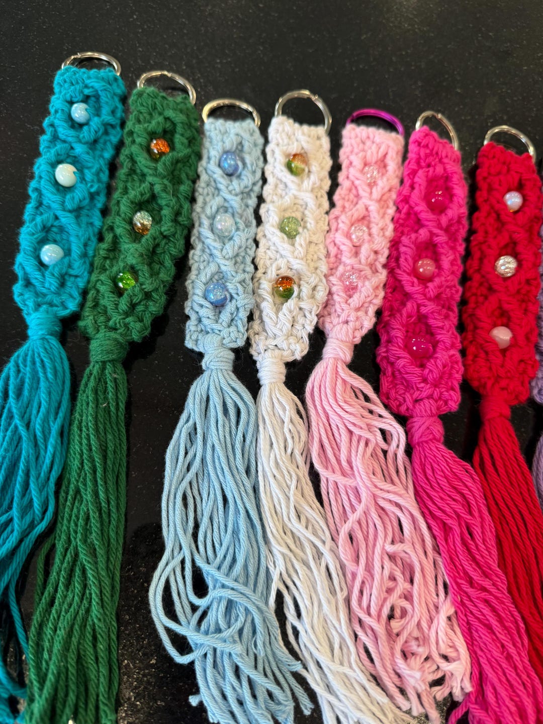 Colorful Keychains - Etsy