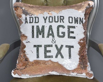 sequin magic cushion