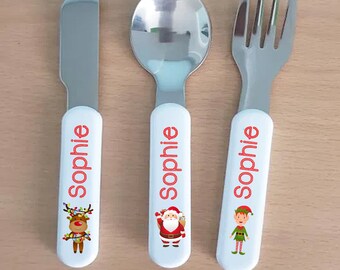 christening cutlery set