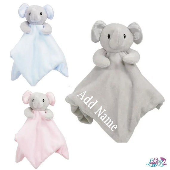 personalised baby elephant teddy