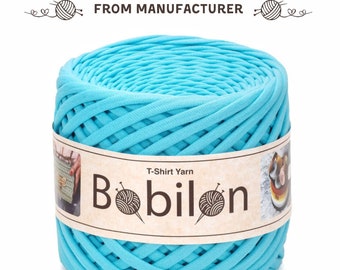 Hilo de camiseta de ganchillo, hilo de cinta de algodón primario para tejer, hilo de trapillo, hilo textil, hilo de jersey, hilo de tela, hilo grueso, Ártico