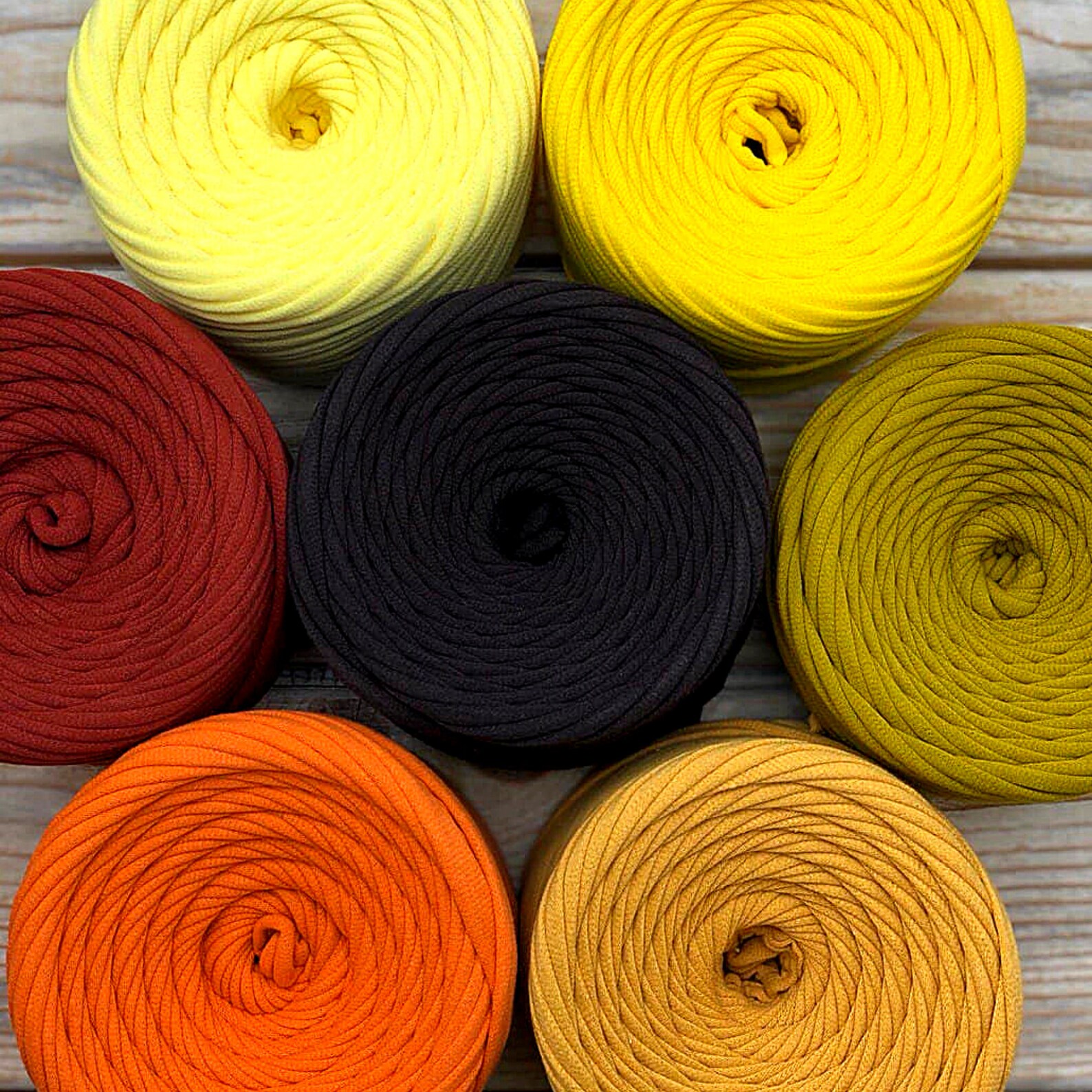 Jersey Yarn For Crocheting And Knitting TShirt Basket Yarn Etsy
