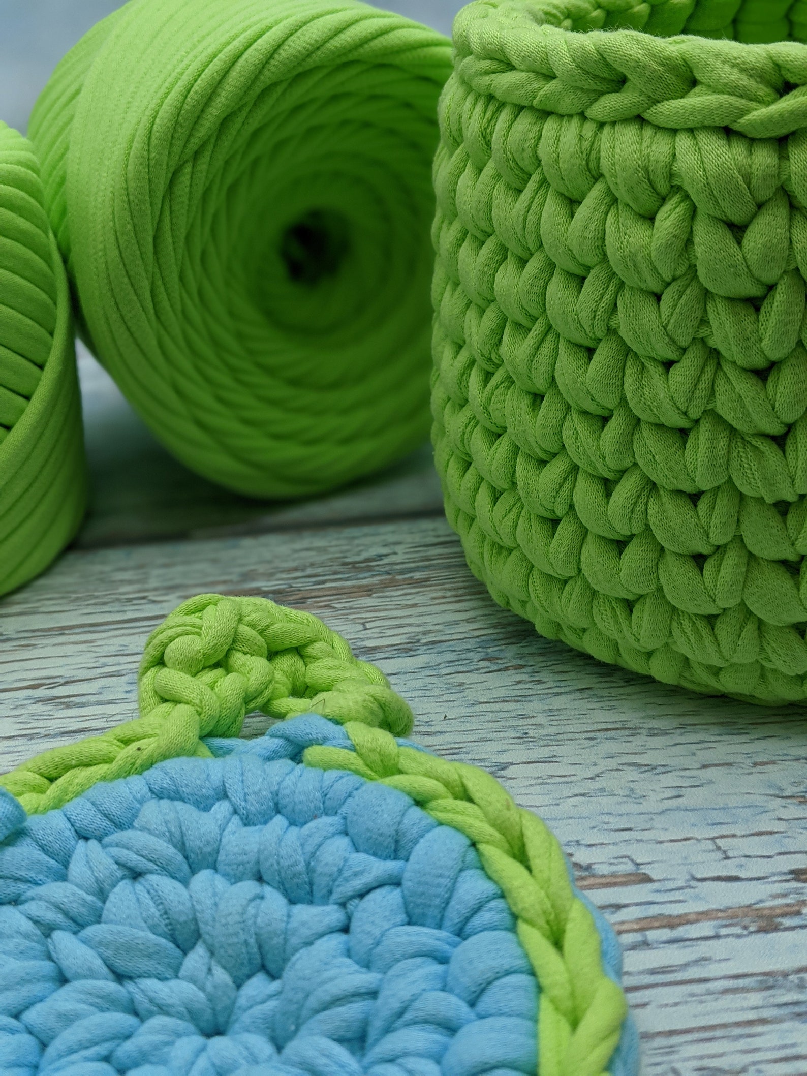 Jersey Yarn For Crocheting And Knitting T Shirt Cotton Chunky Etsy