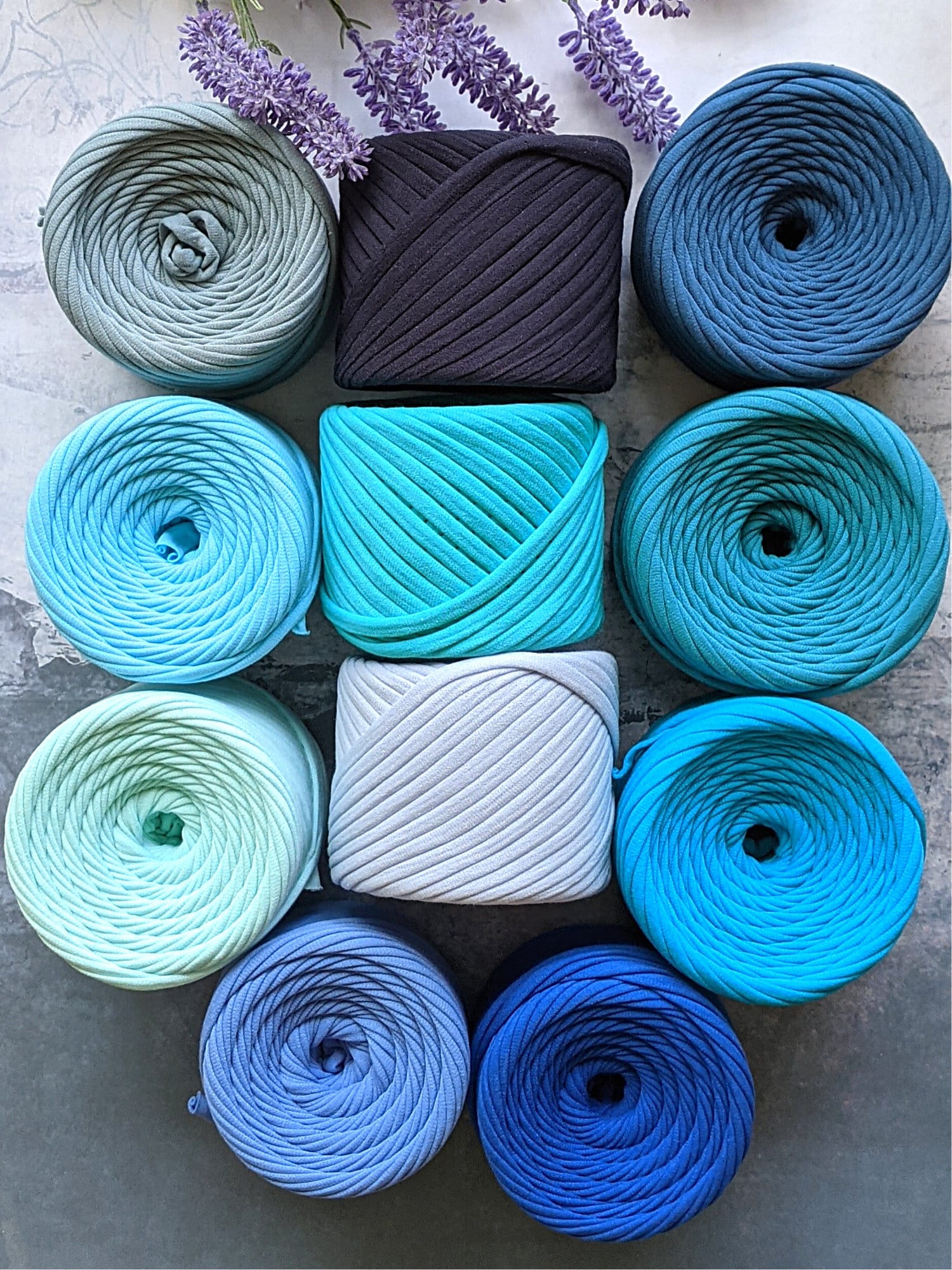 TShirt Yarn For Macrame Crochet And Knit Projects Jersey Etsy