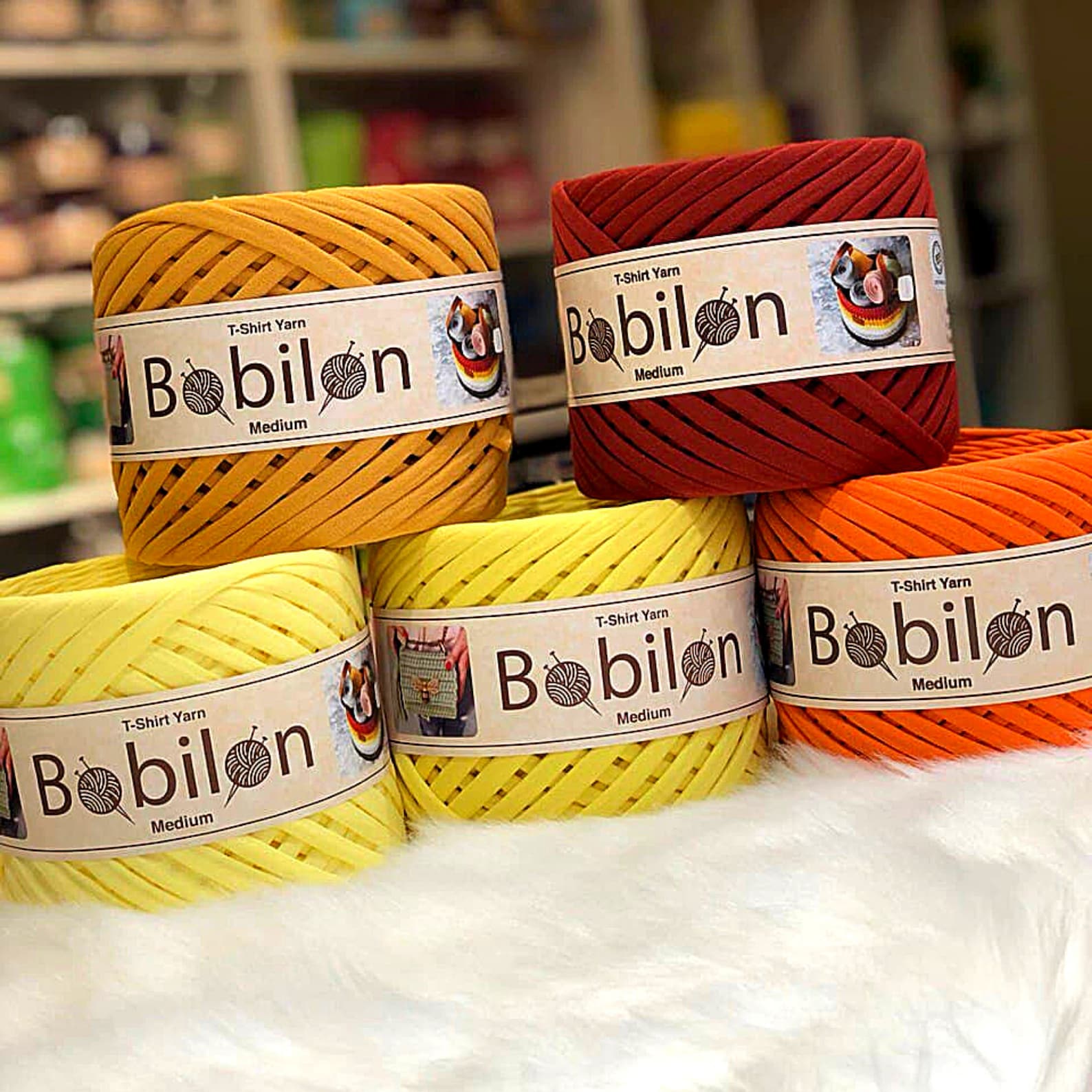 Jersey Yarn For Crocheting And Knitting TShirt Basket Yarn Etsy