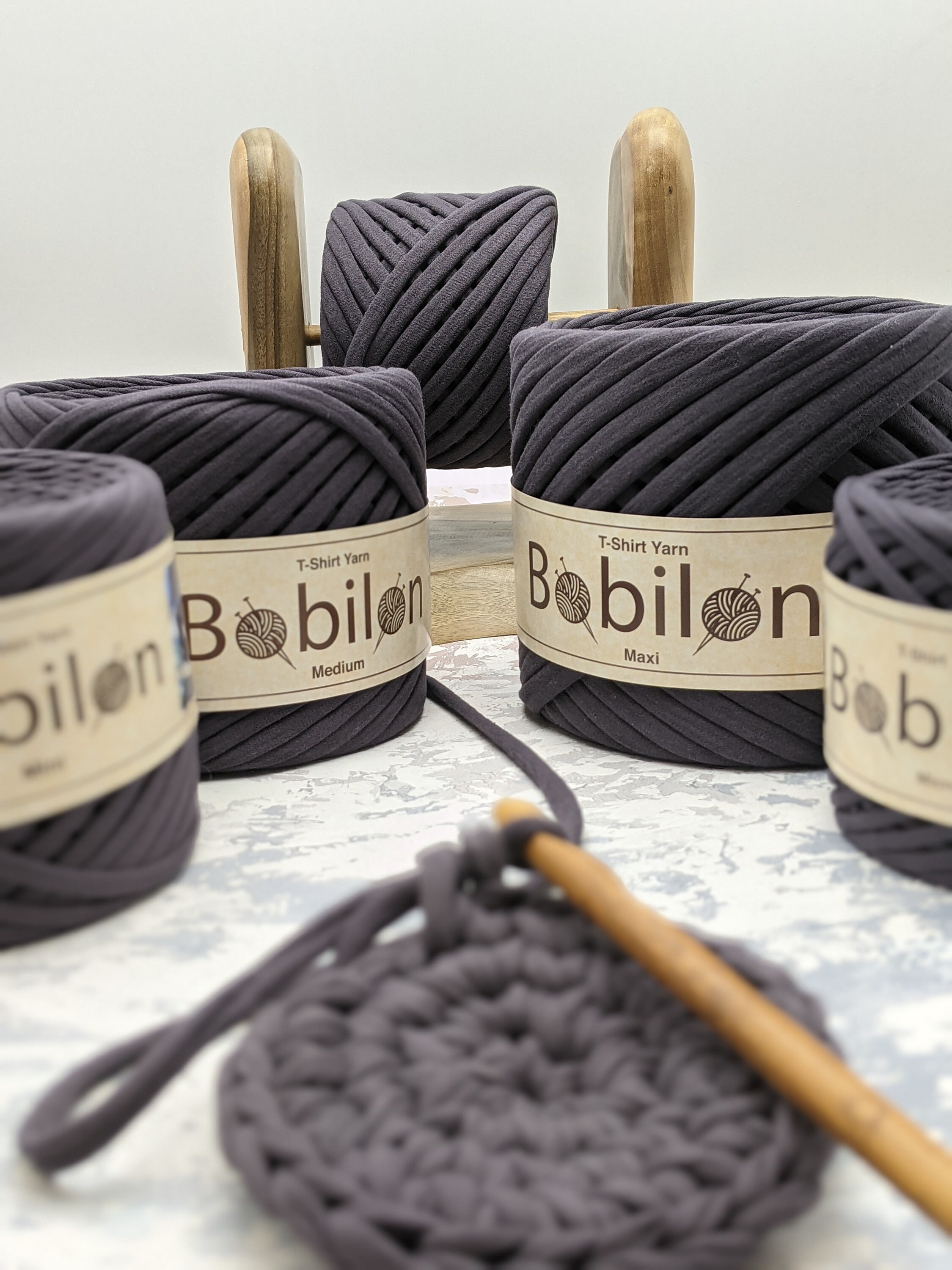 Jersey Yarn For Crocheting & Knitting Fettuccini Fabric Etsy