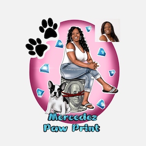 Cartoon logo for your business. Party logo , Crufter logo, Caricature