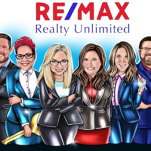 Real Estate Agent Logo Cartoon Portrait Avatar Logo House Realtor Logo Custom Cartoon Logo Professional Logo Design Cartoon