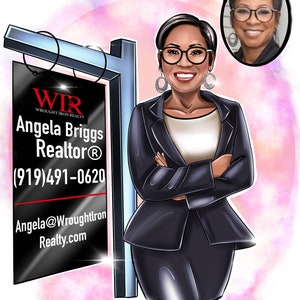 Cartoon Logo, Portrait Logo, Cartoon Business Logo, Tumbler maker logo, Logo Portrait, Cartoon Avatar, Caricature Portrait , Business Logo image 2