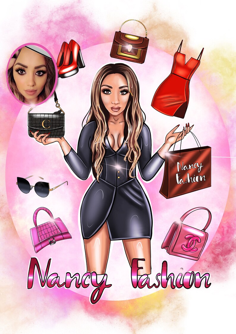 Cartoon Logo, Portrait Logo, Cartoon Business Logo, Tumbler maker logo, Logo Portrait, Cartoon Avatar, Caricature Portrait , Business Logo image 5