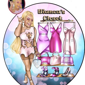 Portrait de logo d'entreprise, Logo de dessin animé, Logo de boutique, Petite entreprise, Création de logo, Logo caricature, Logo de boutique, Logo beauté, Logo personnage