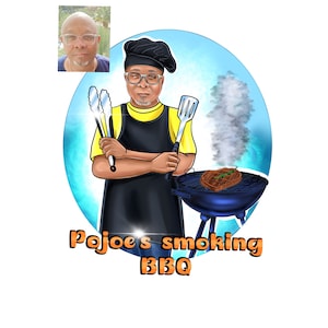 logo cartoon pour 2 personnes, extra