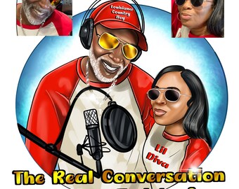 Custom Cartoon Logo Design: Business, Avatar, Podcast (Digital File)