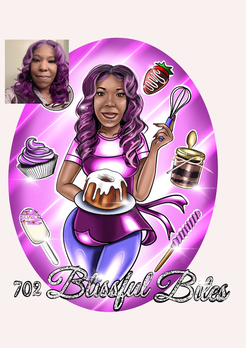 Bakery Logocute Cookie Logodessert Treats Logosweets Sugar Etsy