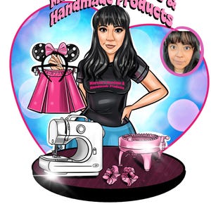 Cartoon logo for your business, Cartoon logo