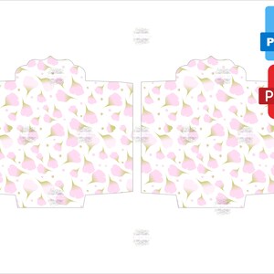 Pacote de Sementes - Pacote de Sementes de Folhas Rosa, ARQUIVO DIGITAL