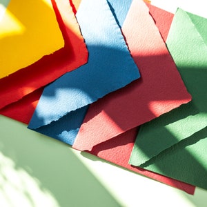 Busta in carta naturale per inviti di nozze fatti a mano 162x229mm (C5) - Busta fatta a mano - Buste per inviti - 8 colori
