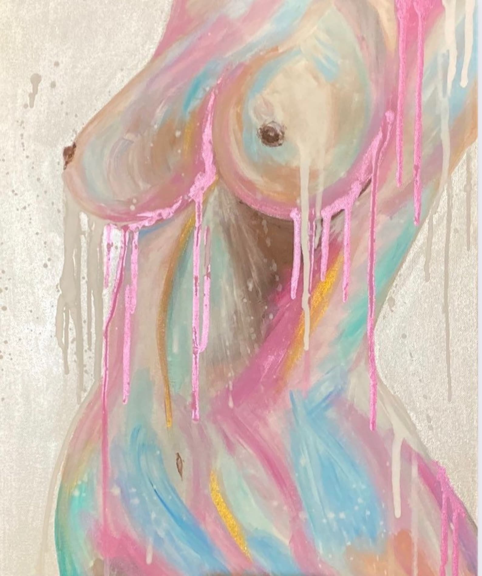 Female Dripping Print | Female Empowerment| Wall Prints | Feminist ...