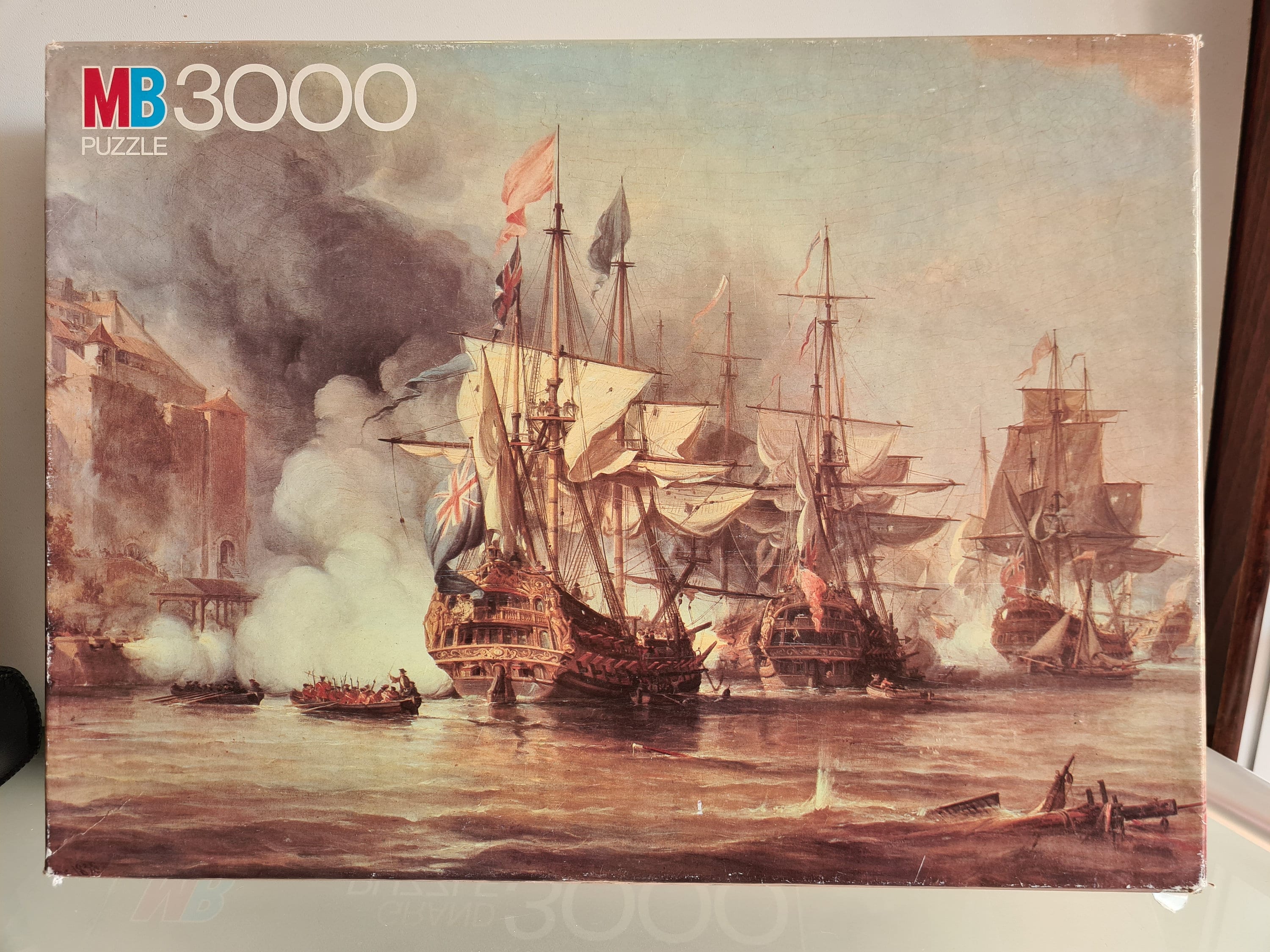 MB Puzzel the Capture of Bello George Chambers 3000 - Etsy