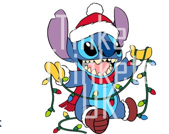 Stitch digital PNG and SVG files | sublimation files | t-shirt designs | Please Read Description!