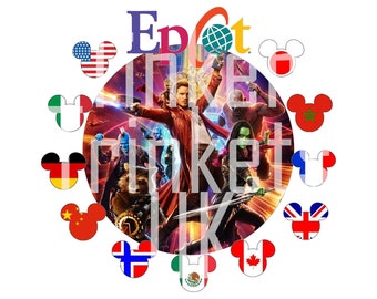 Epcot digital PNG files | sublimation files | t-shirt designs | Please Read Description!