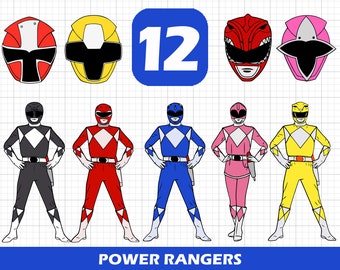 Download Power Rangers Svg Etsy