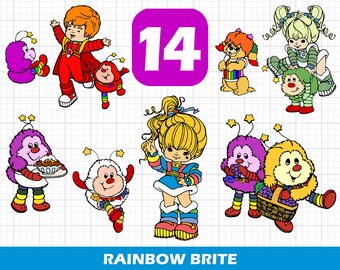 Download Rainbow Brite Svg Etsy