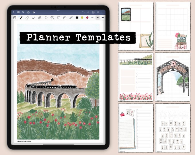Goodnotes Student Planner Templates for iPad Pro Etsy