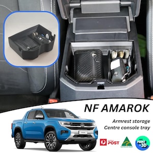 Tacka na konsolę środkową do Volkswagena Amaroka nowej generacji | Przegroda | Organizer w podłokietniku