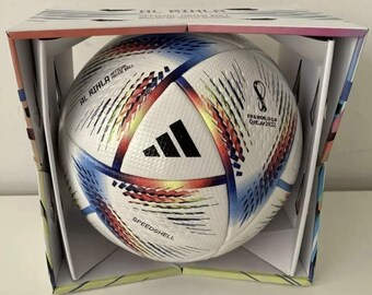 Rih La World Cup 2022 | Soccer Ball | Match League Balls | Fifa Approved Size | Premium Quality World Cup  Foot ball 2022