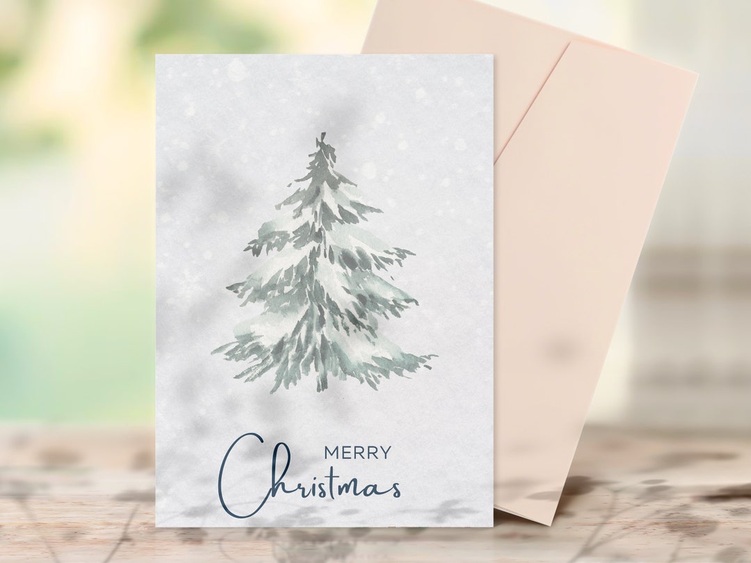 Printable Christmas Tree Card Digital - Il 1080xN.5457568413 Sed1 