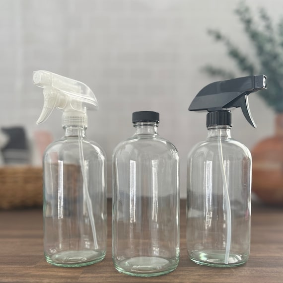Pretty glass spray bottles discount
