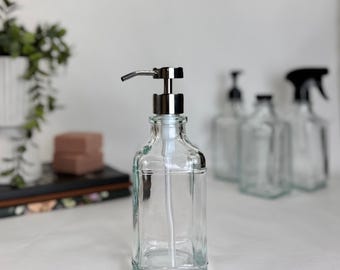 Edison Clear Glass Dispenser | 17-ounce