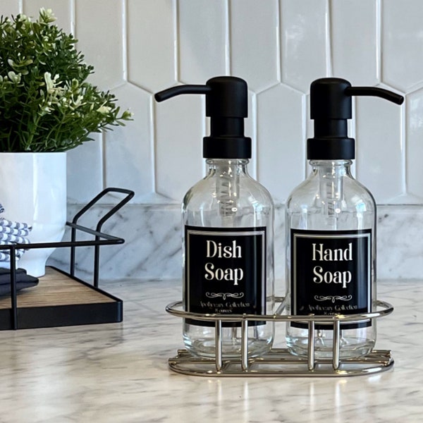Apothecary Soap Dispenser Etsy