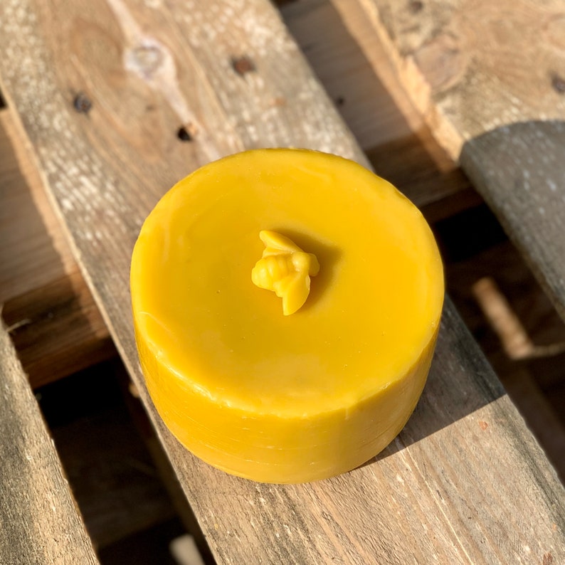 Pure Beeswax Block 100 Beeswax Etsy