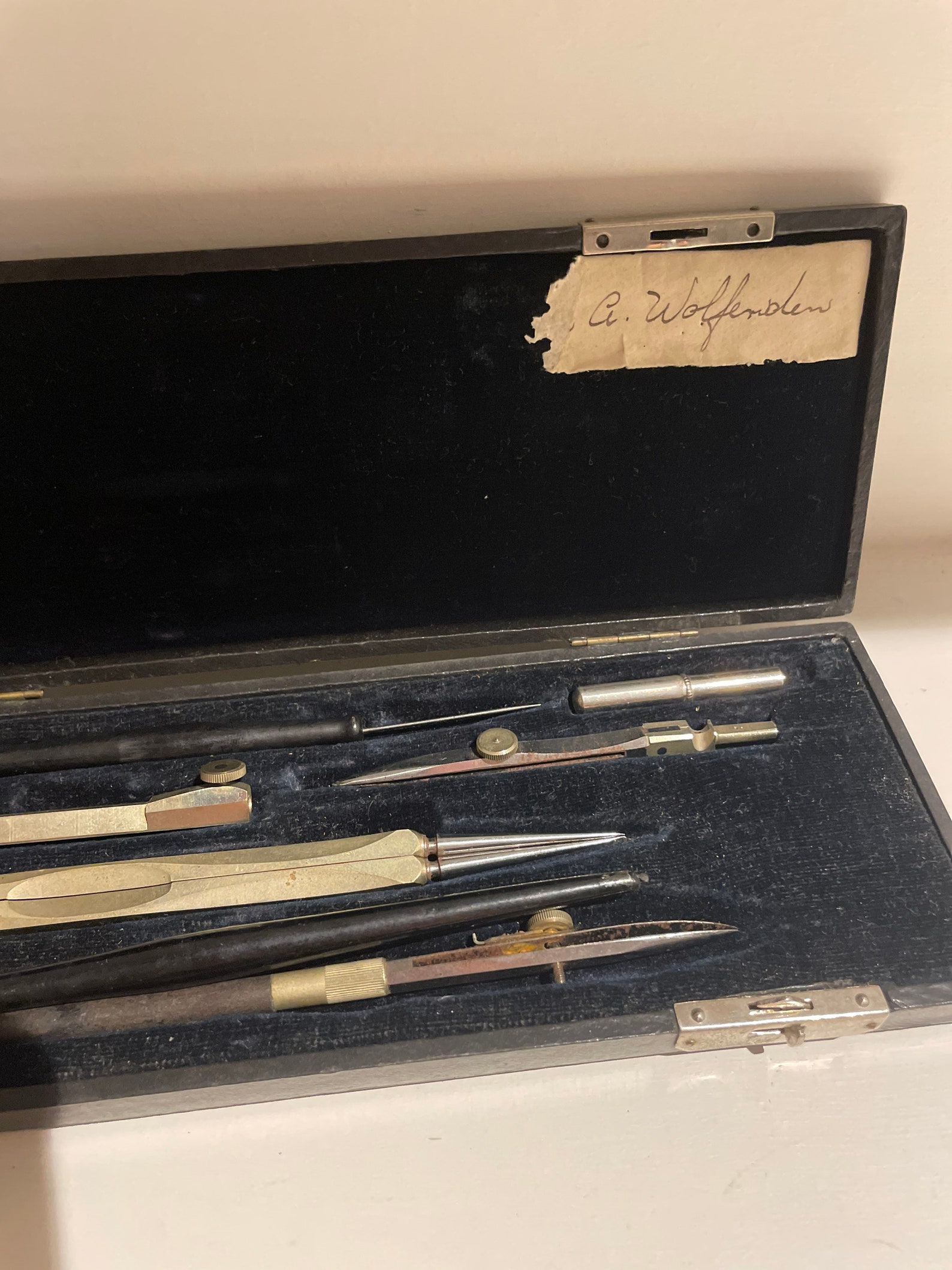 Vintage Eugene Dietzgen Precision Drafting Tool Kit Etsy